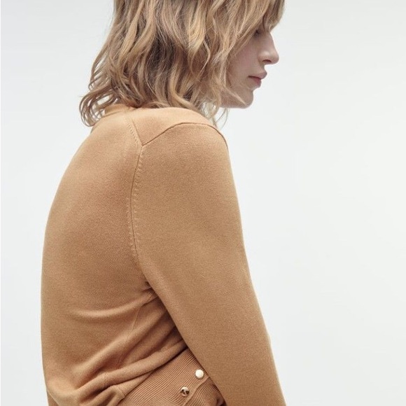 Zara basic high neck knit sweater - Picture 5 of 5